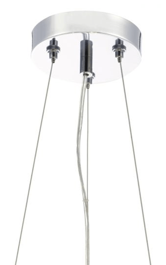 Piazza 3 Light Pendant Polished Chrome Crystal