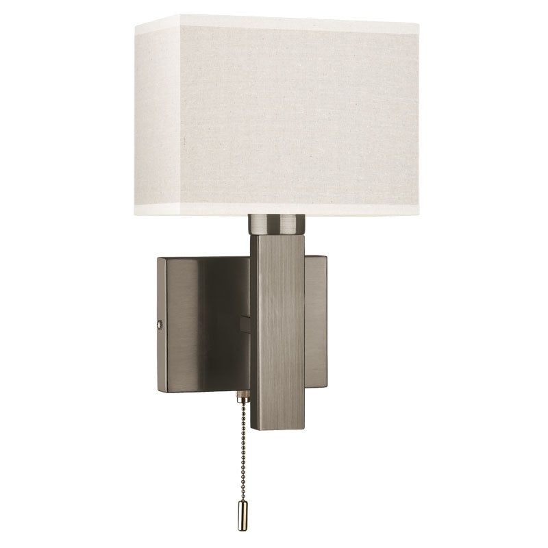 Bruce Antique Brass, Oatmeal/ Satin Nickel, White - Finish