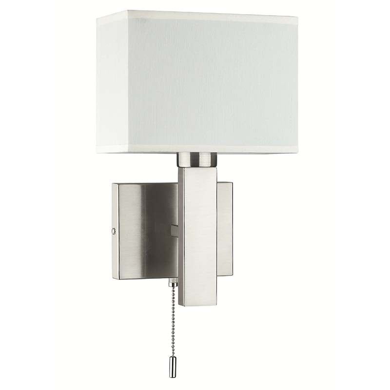 Bruce Antique Brass, Oatmeal/ Satin Nickel, White - Finish