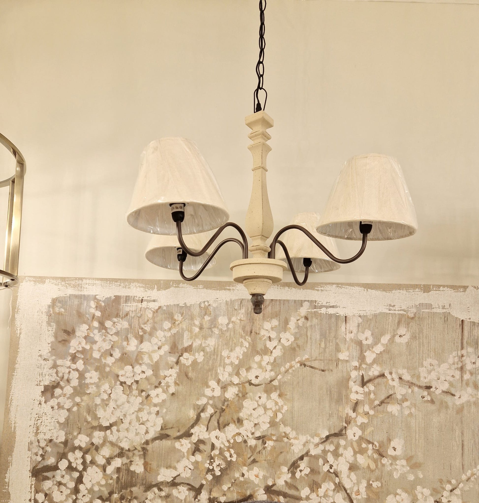Sophie 4Lt Chandelier with Shades