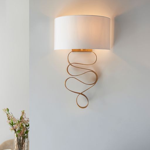 Bella Wall Light Gold Leaf -Finish