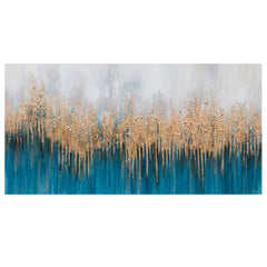 Abstract Canvas 76X150cm - Wall Art Hand Painted