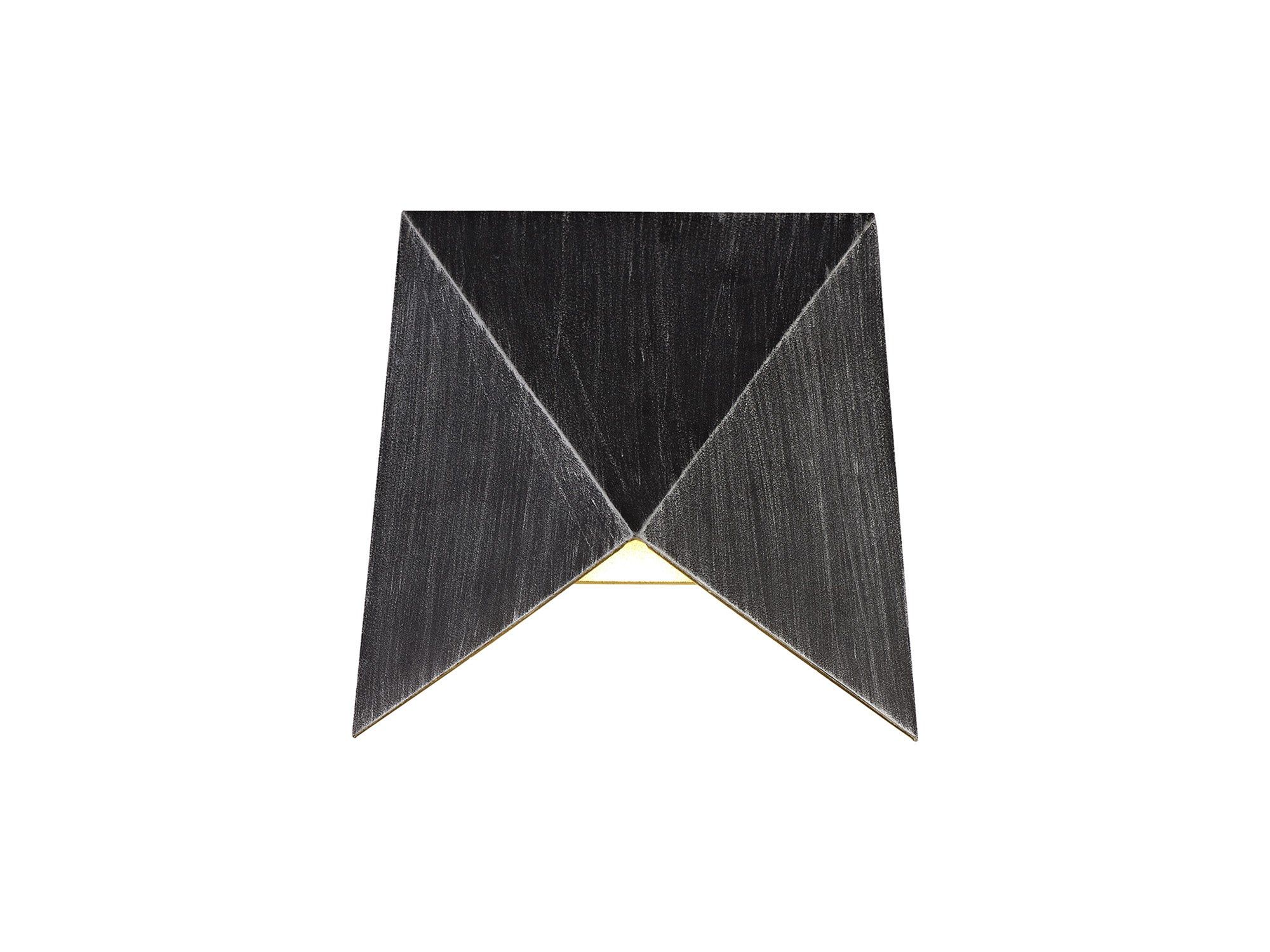 Airy Outdoor Wall Lamp, 1 x 7W LED, 3000K, 610lm, IP54, Black & Silver, 3yrs Warranty