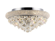 Alexandra Ceiling 6/7/9/16/18 Light E14 Gold/Polished Chrome - Cusack Lighting