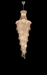 Alexandra Pendant 4 Tier 25 Light E14 Gold/Polished Chrome - Cusack Lighting