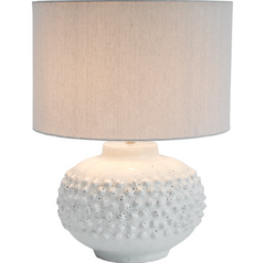 April Table Lamp with Grey Shade