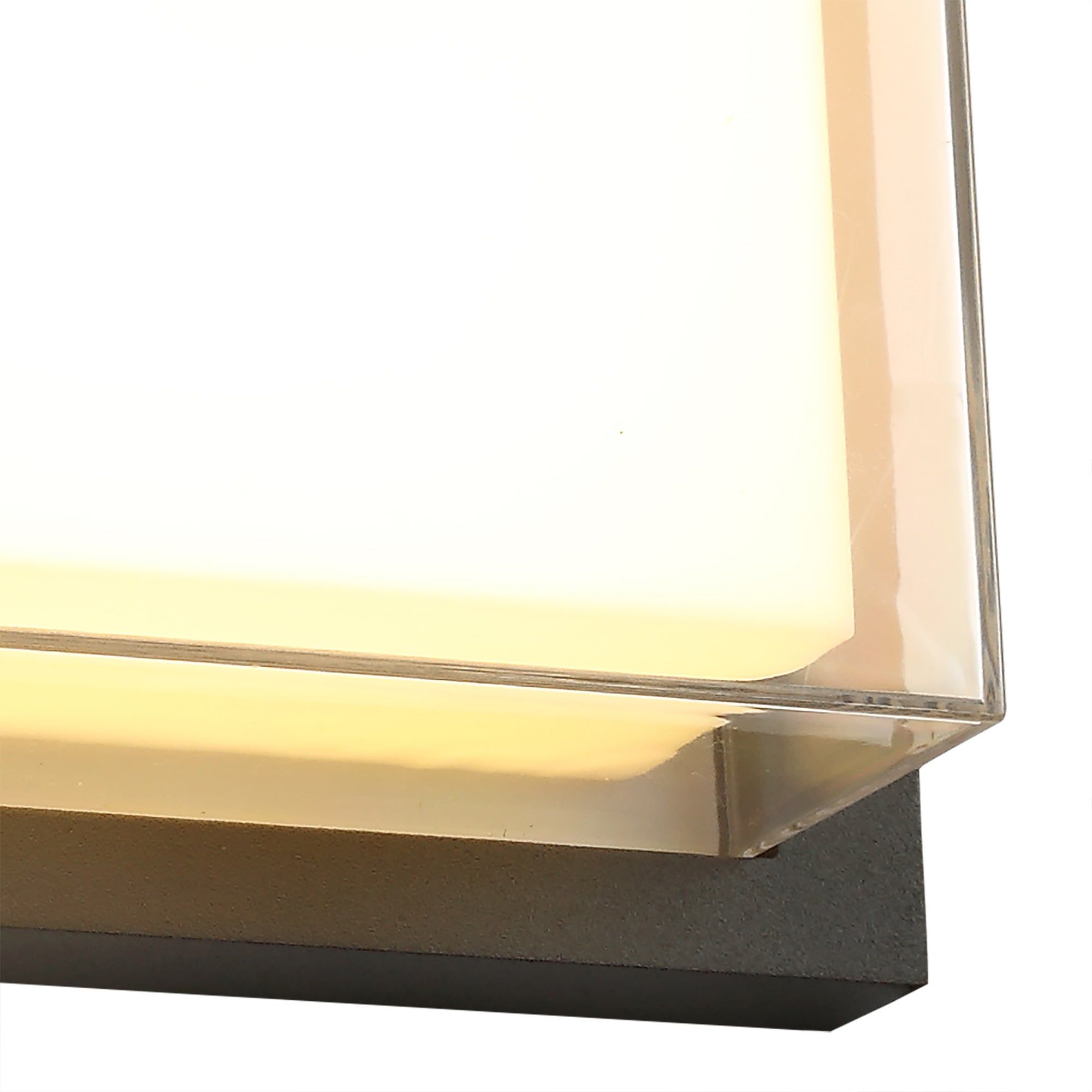 Arlene Outdoor Wall Lamp, 1 x 16W LED, 3000K, 1135lm, IP65, Anthracite & Opal, 3yrs Warranty