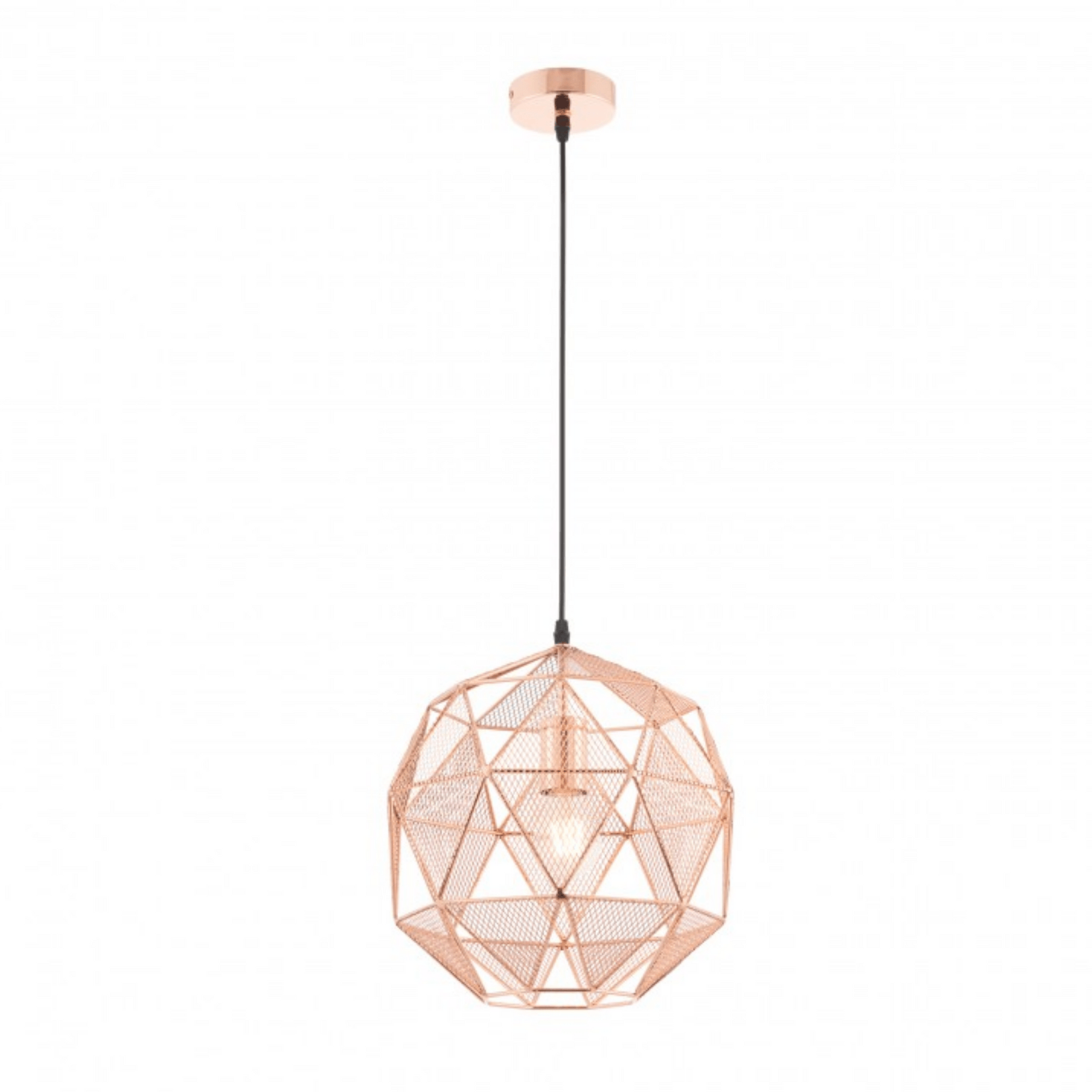 Vinchy Pendant Light Chrome/Copper Plate