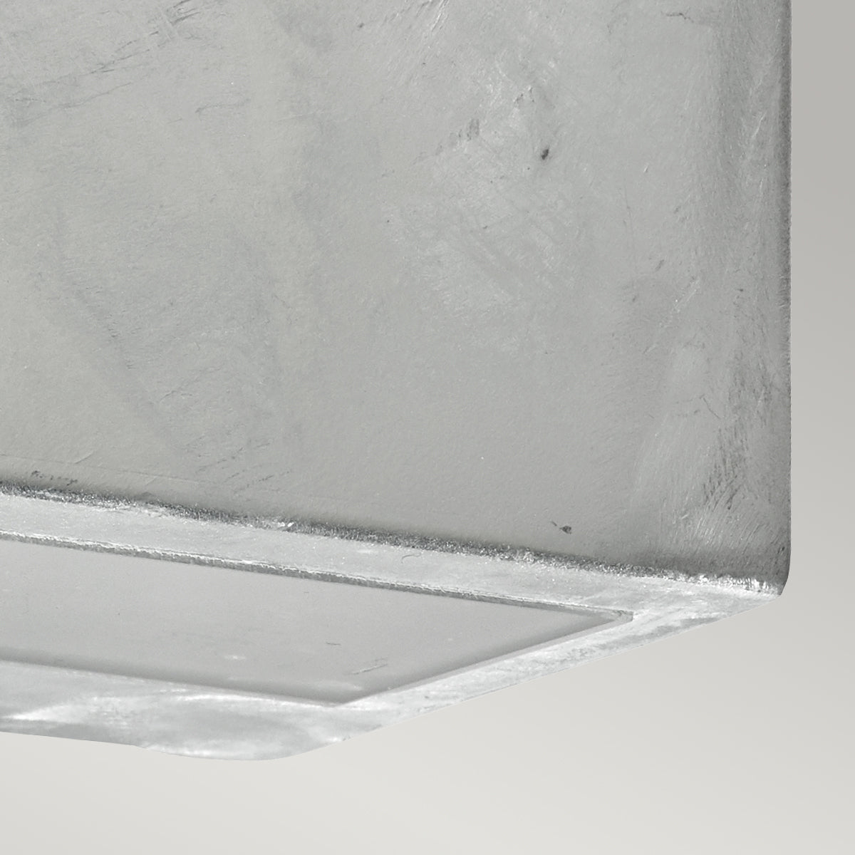 Asker Small/Large Light Up/Down E27 - Graphite/Galvanized Finish - Cusack Lighting