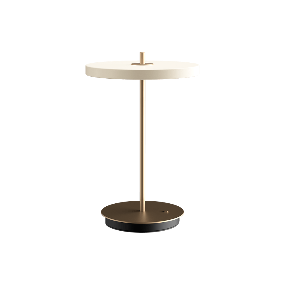 Asteria Move Portable Table Lamp Pearl White