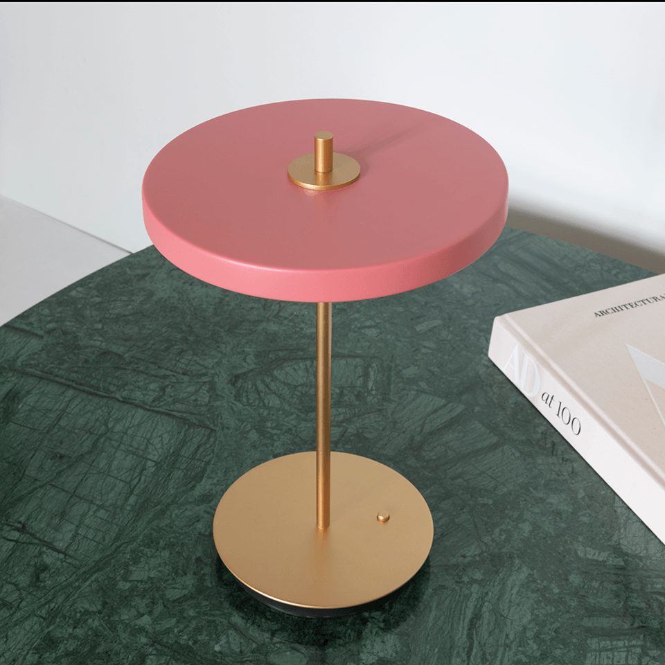 Asteria Move Portable Table Lamp nuance rose