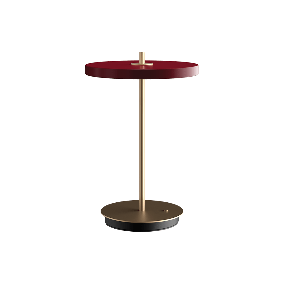 Asteria Move Portable Table Lamp ruby red