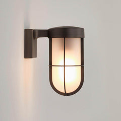 ASTRO | Cabin Wall | Bathroom Wall Light | Frosted | Bronze | 1368026 - Cusack Lighting