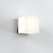 ASTRO | Cube Bathroom Wall Light - Polished Chrome Finish