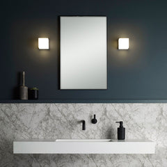 ASTRO | Cube Bathroom Wall Light - Polished Chrome Finish