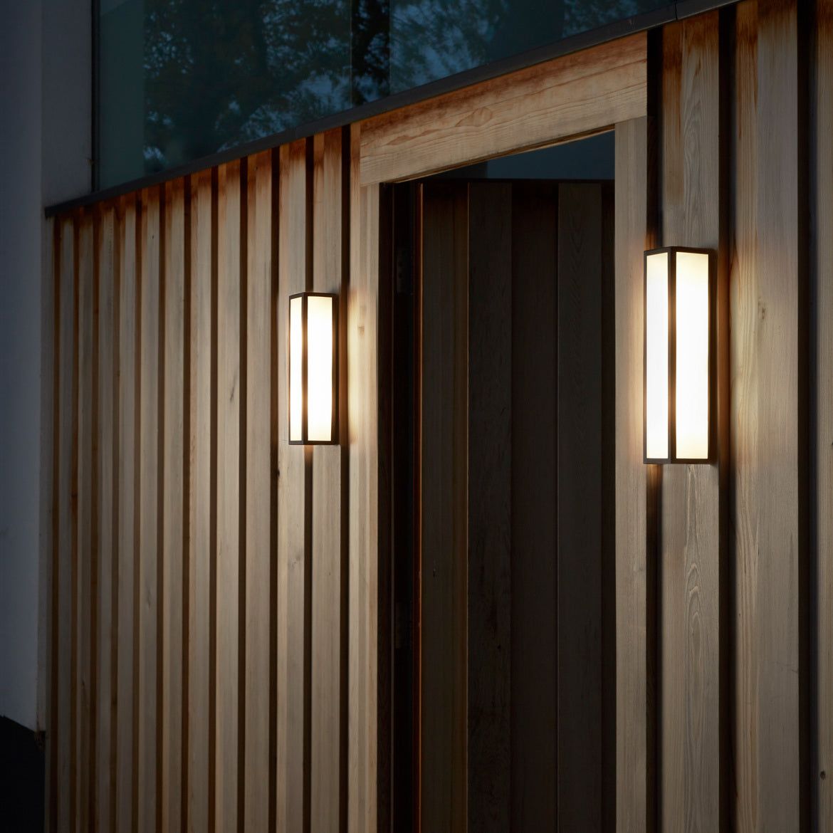 ASTRO | Salerno Bathroom Wall Light Range - Natural Brass/Textured Black Finish - Cusack Lighting