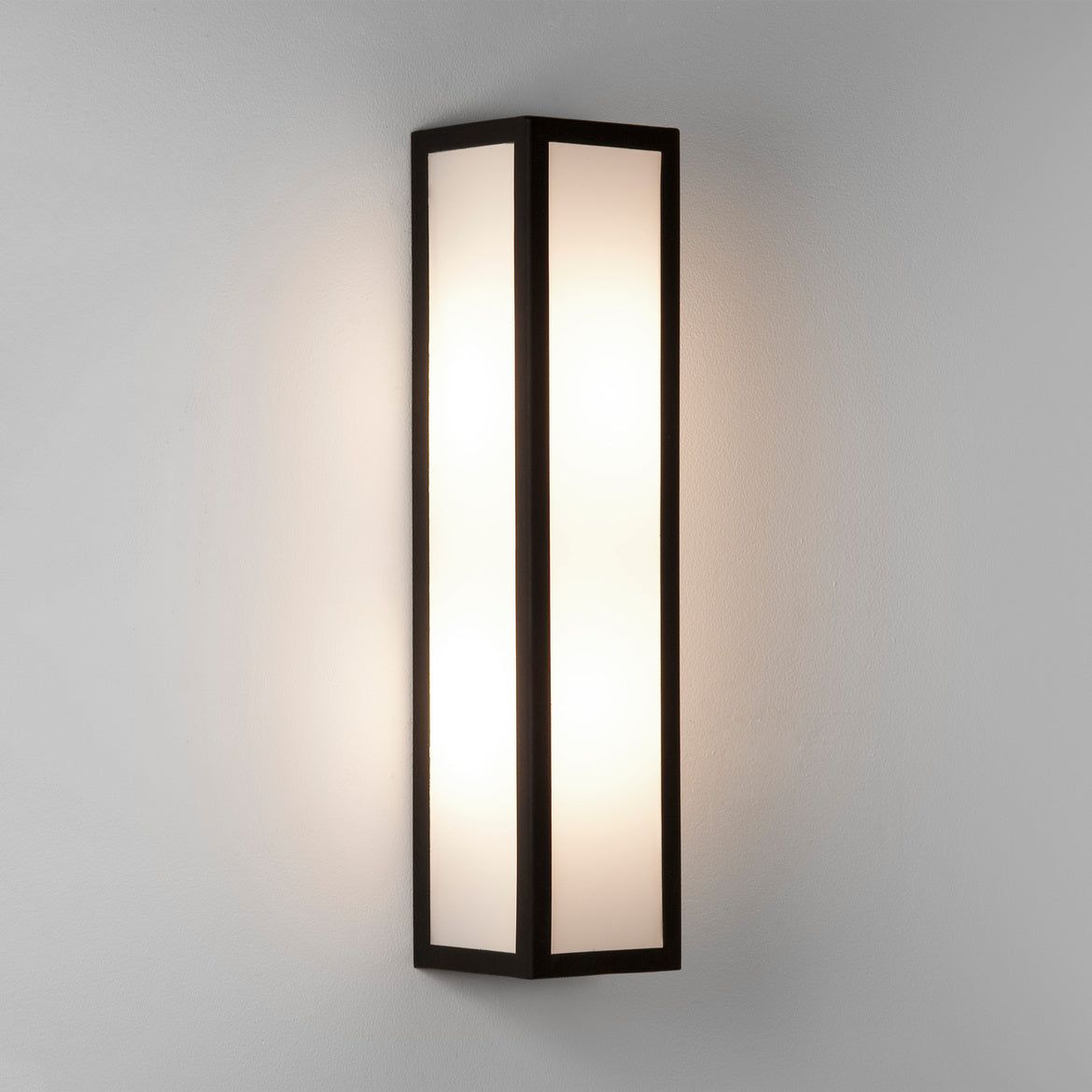 ASTRO | Salerno Bathroom Wall Light Range - Natural Brass/Textured Black Finish - Cusack Lighting