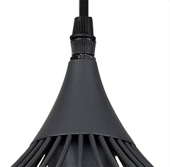 Auclair Shallow Pendant, 1 x E27, Graphite IP20