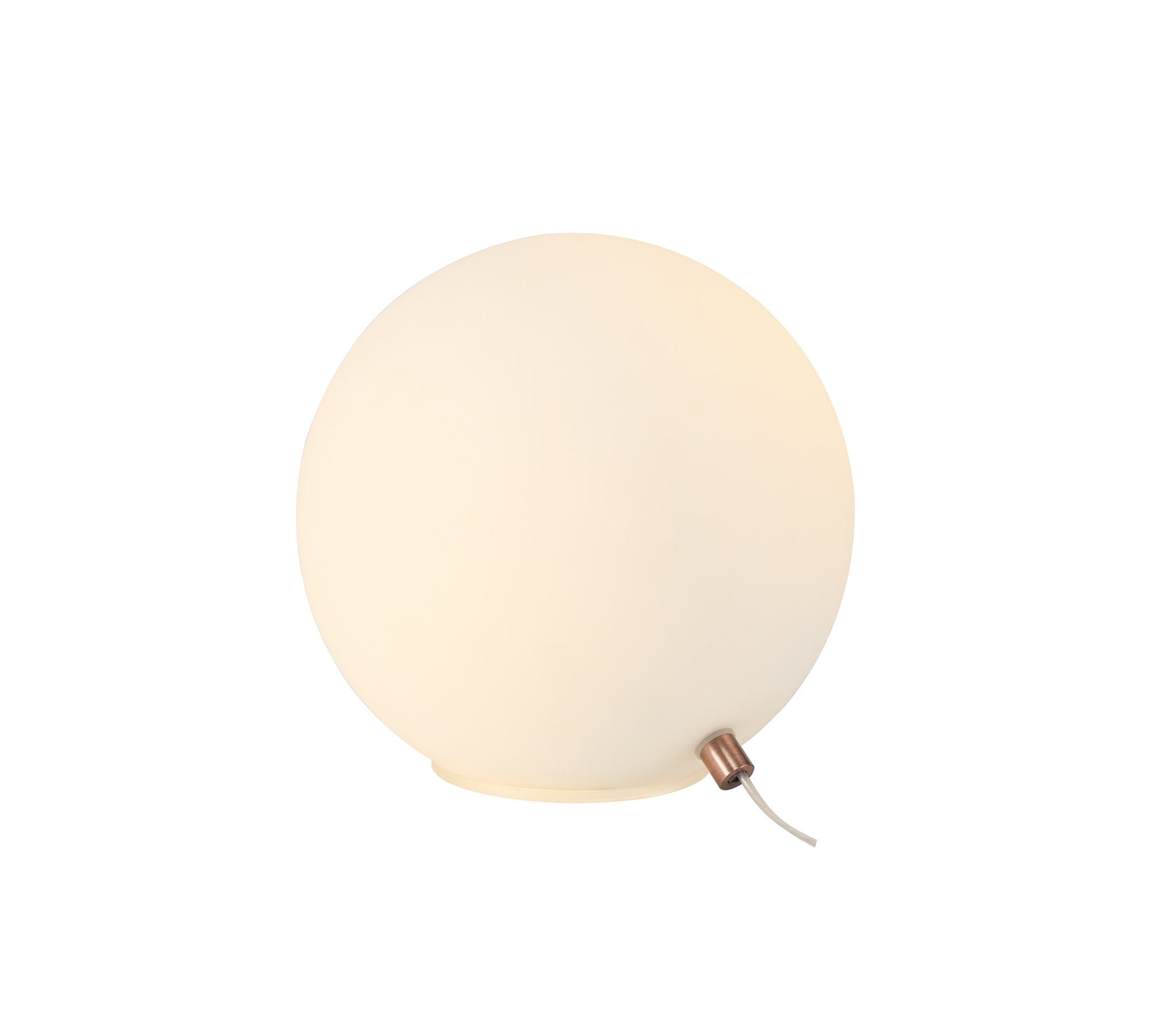 Austin Table Lamp, 1Lt x G9, Copper & Opal Glass IP20