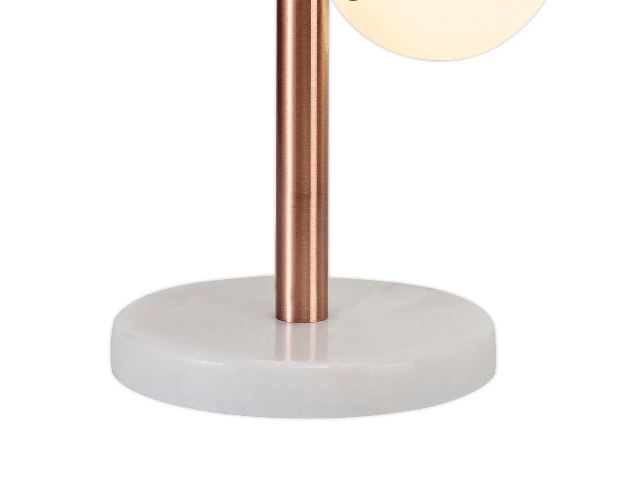 Austin Table Lamp, 3Lt x G9, Copper & Opal Glass IP20