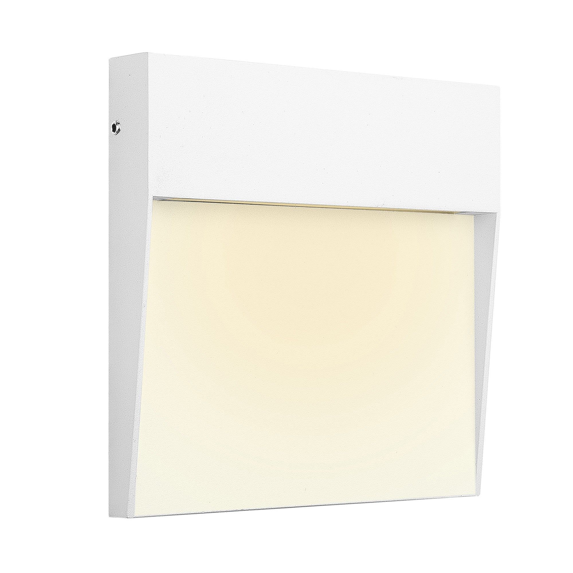 Baker Wall Lamp Small/Medium Square, 3W LED, 3000K, 150lm, IP54, Sand White, Anthracite, Rust Brown