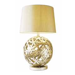 Balthazar Table Lamp complete with Shade Bronze - Cusack Lighting