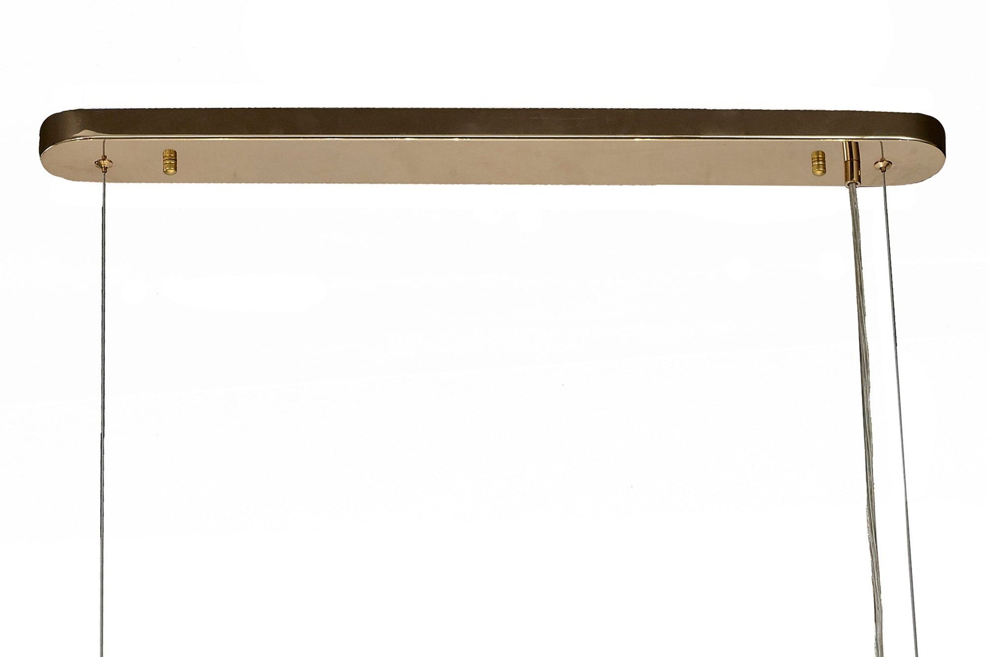 Sophia Oblong Linear Pendant 10/14 Light G9 French Gold/Crystal, Chrome/Crystal