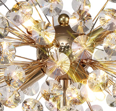 Sophia Table Lamp 6 Light G9 French Gold/Crystal, Chrome/Crystal -Finish