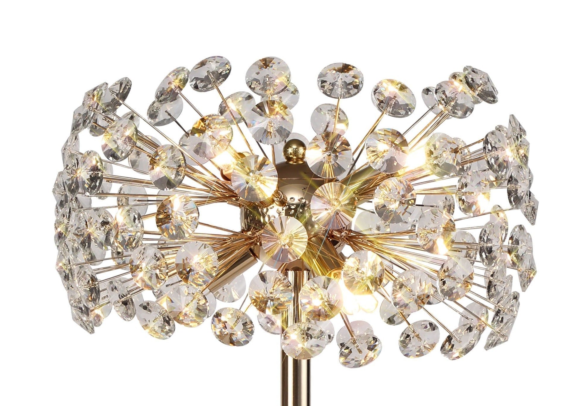 Sophia Table Lamp 6 Light G9 French Gold/Crystal, Chrome/Crystal -Finish