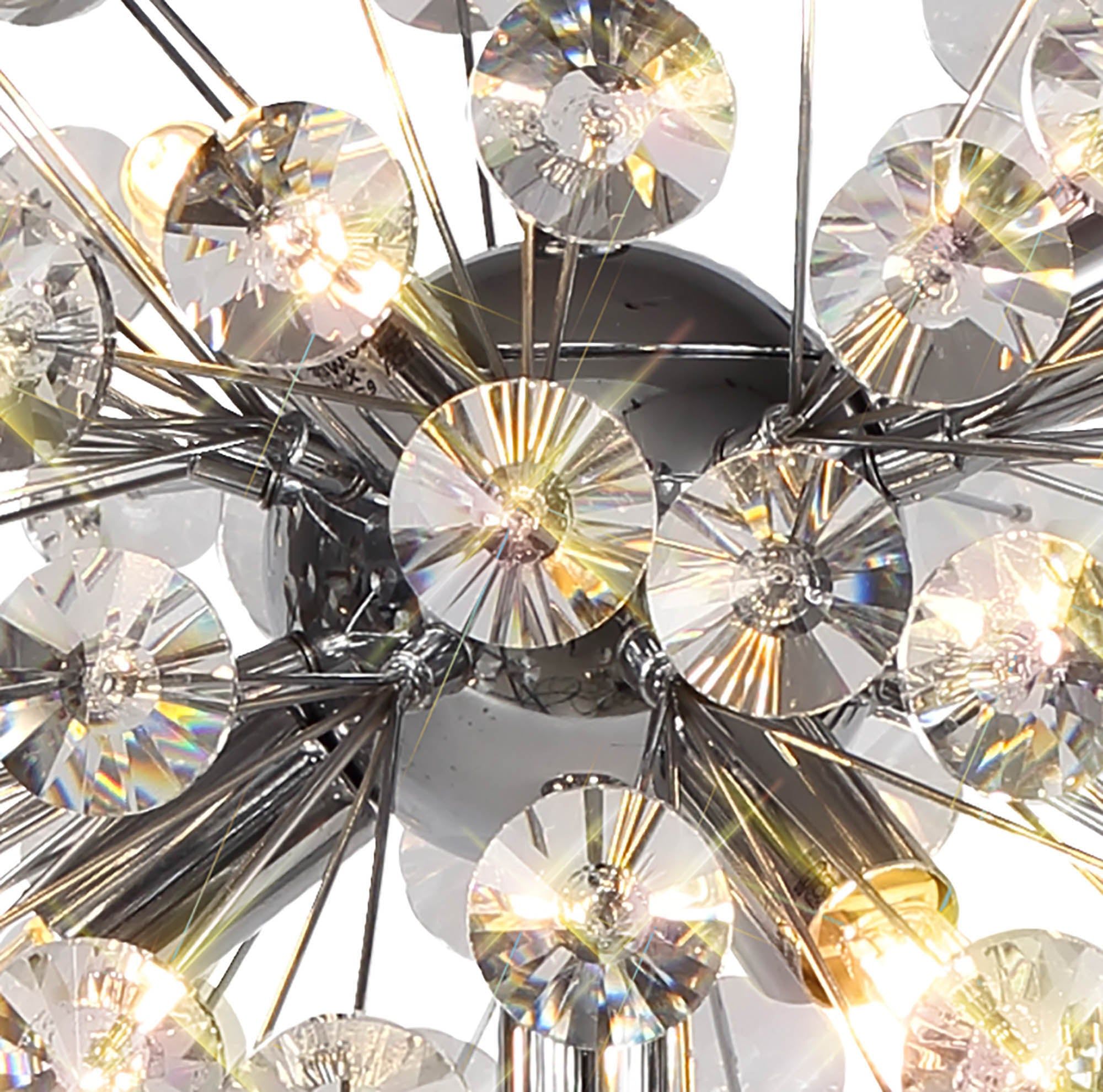 Sophia Table Lamp 6 Light G9 French Gold/Crystal, Chrome/Crystal -Finish