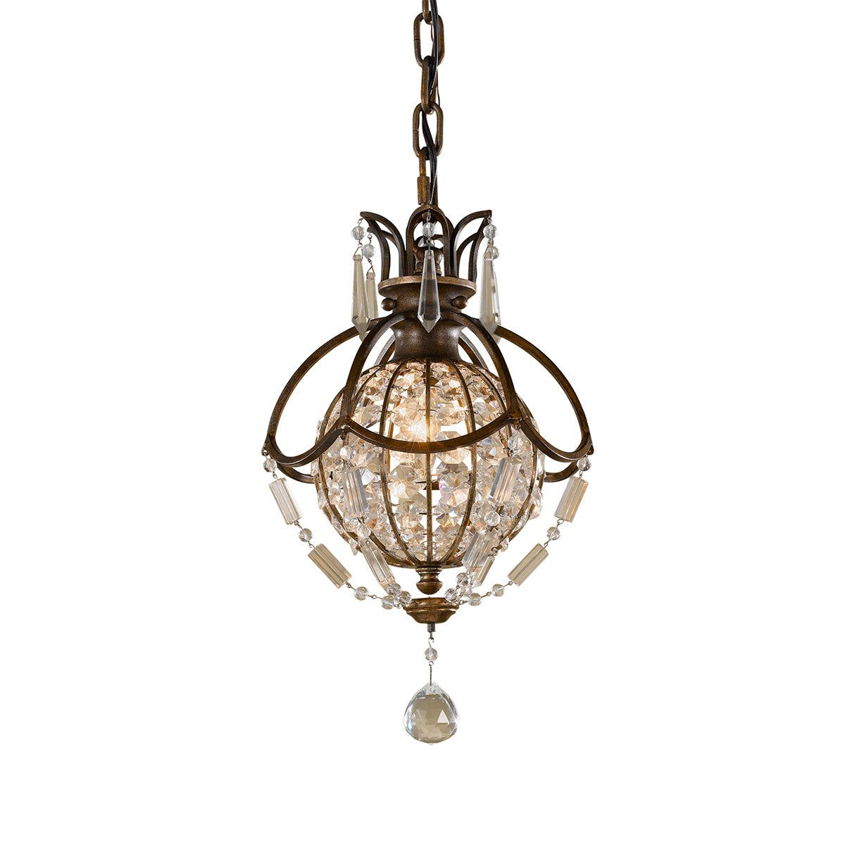 Bellini 1Lt Centre Ceiling Light - British Bronze Finish