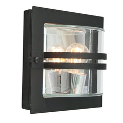 Bern 1 Light Wall Lantern - Various Finishes - Cusack Lighting