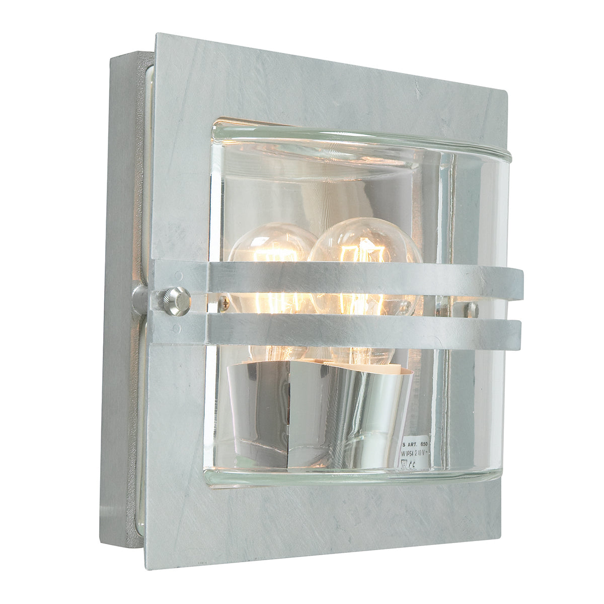 Bern 1 Light Wall Lantern - Various Finishes - Cusack Lighting