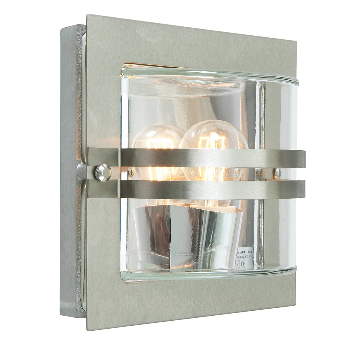 Bern 1 Light Wall Lantern - Various Finishes - Cusack Lighting