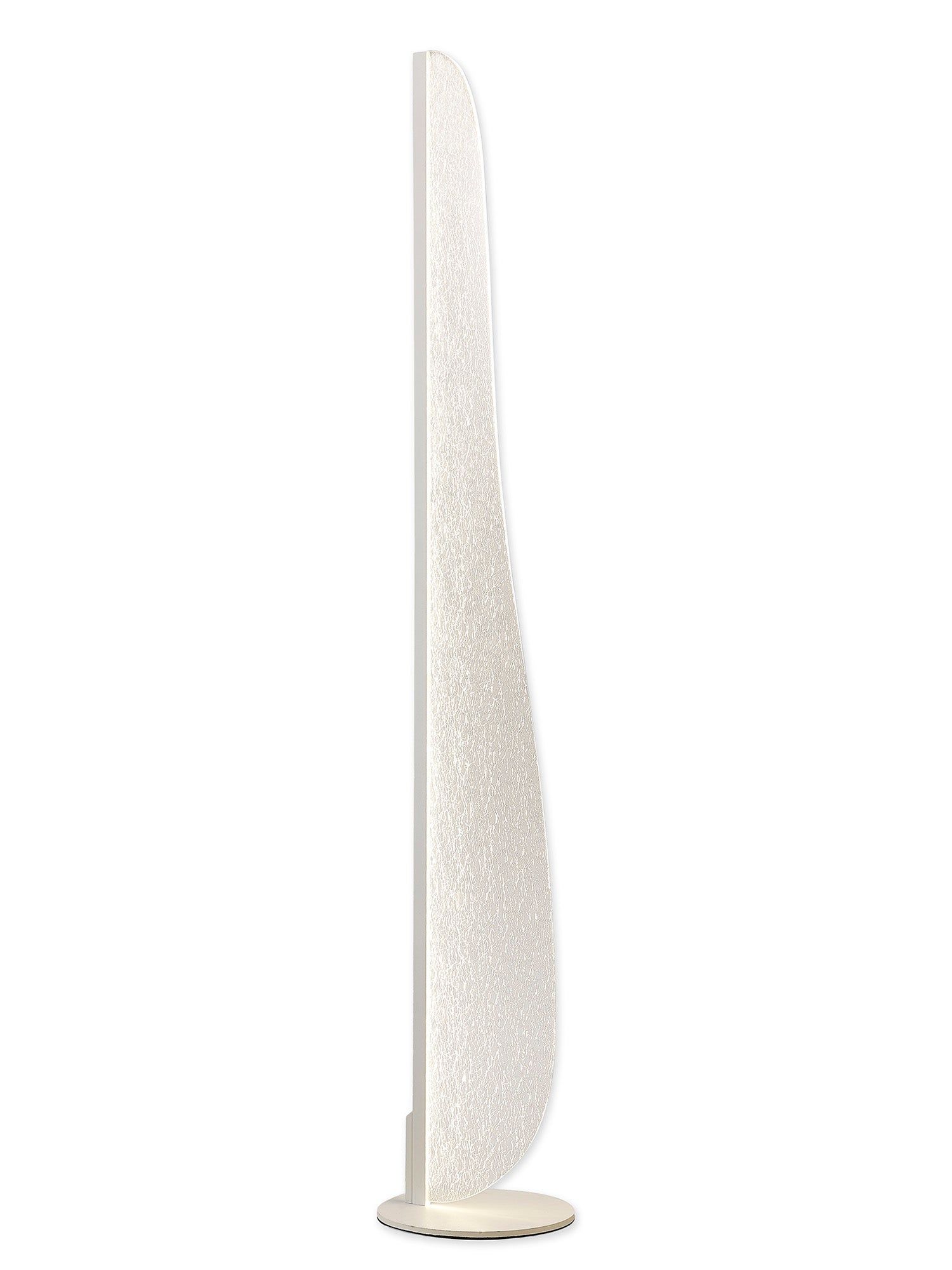 Bianca Small LED Floor Lamp - White Finish