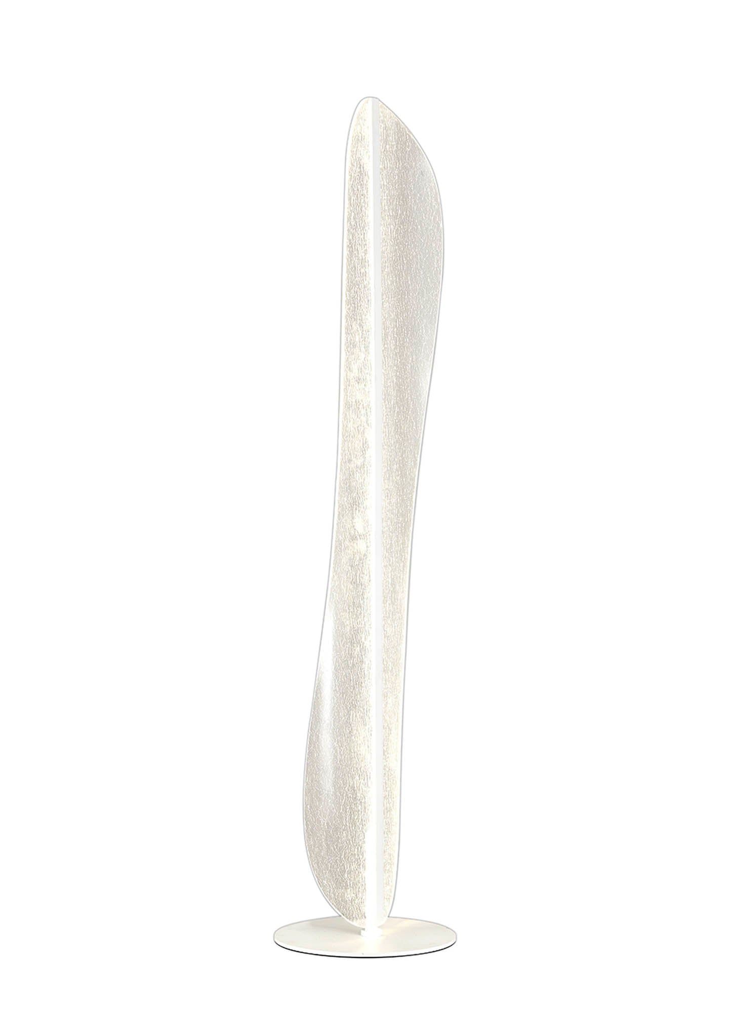 Bianca Large LED Floor Lamp - White Finish