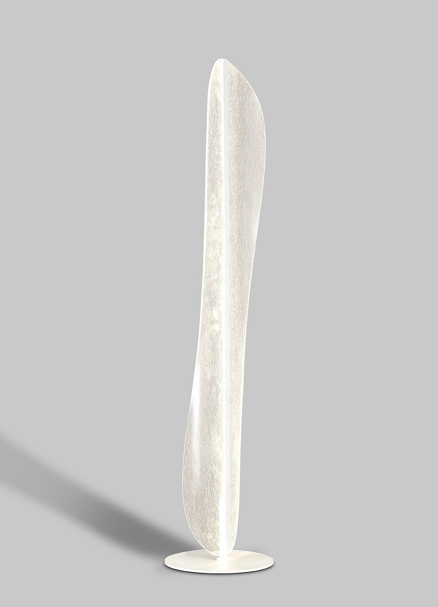 Bianca Large LED Floor Lamp - White Finish