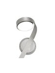 Blush Wall Lamp Right Switched/Left Switched, 1 x 10W LED, 3000K, 800lm, 3yrs Warranty - Silver & Polished Chrome IP20