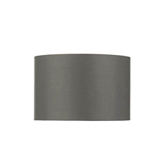 Bokara 38cm Grey Satin Drum - Cusack Lighting