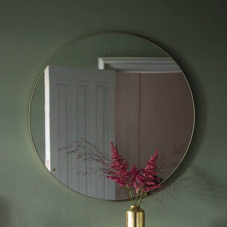 Bowie Round Mirror W800 x D20 x H800mm