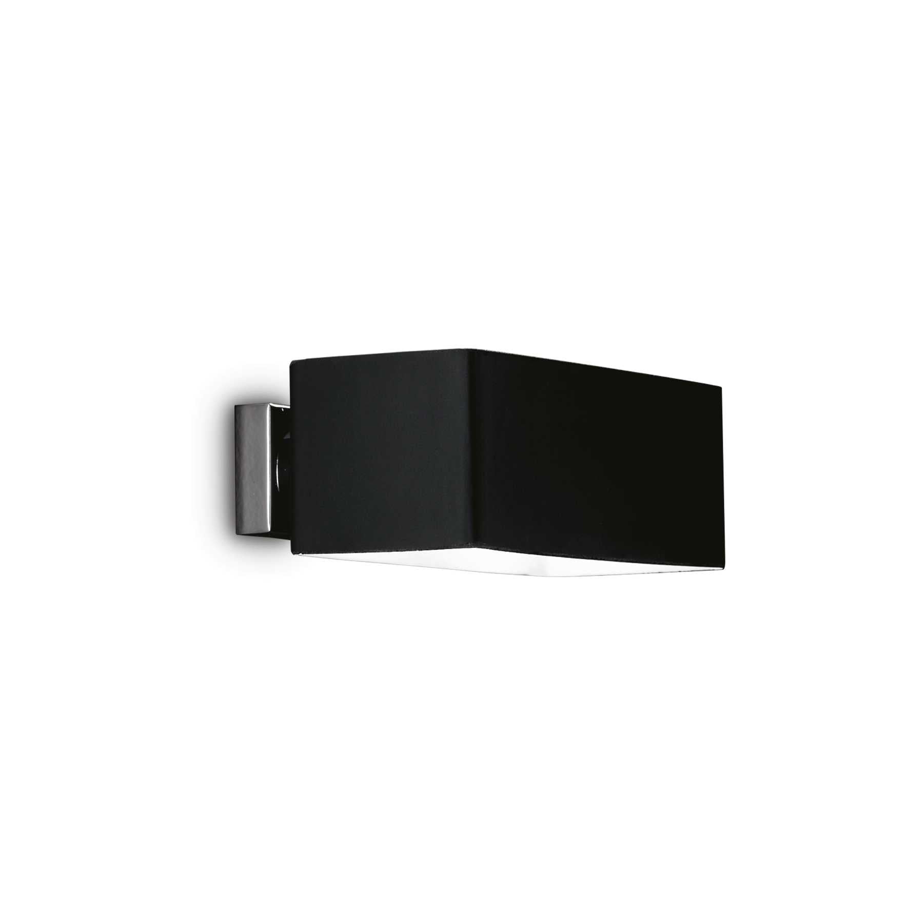 Box - Wall Light White/Black Finish - Cusack Lighting