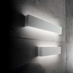 Bright Wall Light Small/Medium/Large - White Finish - Cusack Lighting