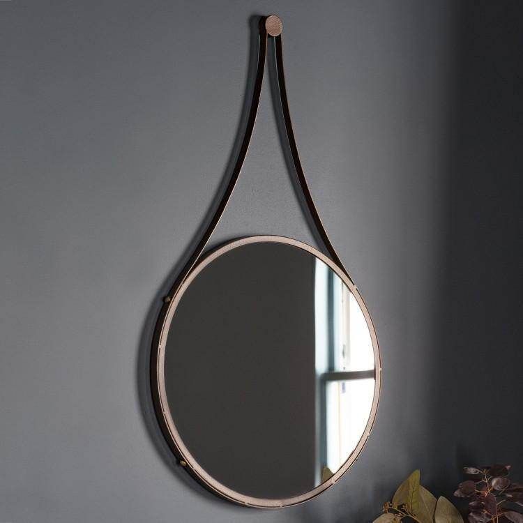 Broadway Round Mirror W410 x D20 x H735mm