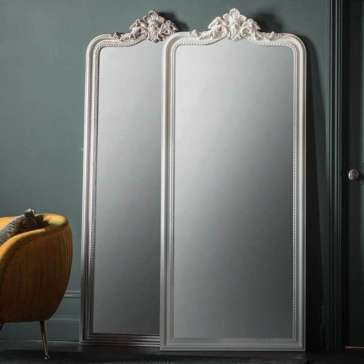 Cagney Mirror White W800 x D105 x H1900mm - Cusack Lighting