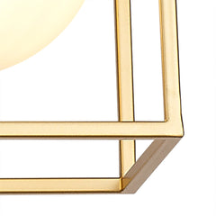 Cannes Linear Pendant, 3 Light Adjustable E14, Matt Black/Painted Gold