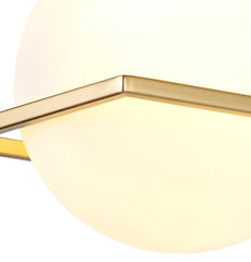 Cannes Wall Lamp Switched, 1 Light E14, Matt Black/Polished Gold