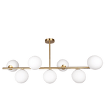 Cape Town 6Lt Kitchen Island Brass Finish