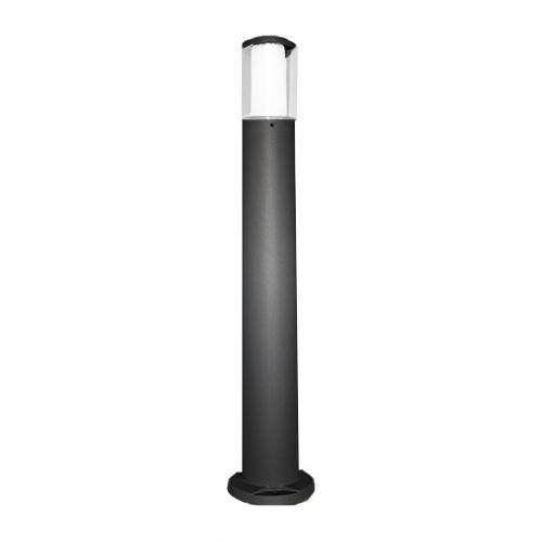 Carlo 800 mm Black Clear LED 3.5W Bollard Post Light - Cusack Lighting