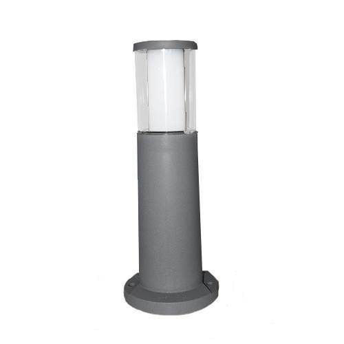 Carlo 250/400/800 mm Black/Grey Clear LED 3.5W Bollard Post Light