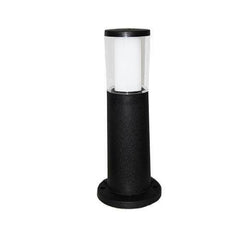 Carlo 250/400/800 mm Black/Grey Clear LED 3.5W Bollard Post Light